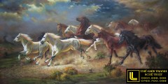 Tranh sơn dầu mã đáo thành công 47
